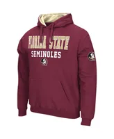 Men's Colosseum Garnet Florida State Seminoles Sunrise Pullover Hoodie