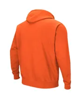 Men's Colosseum Orange Miami Hurricanes Sunrise Pullover Hoodie