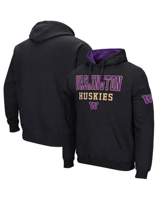 Men's Colosseum Washington Huskies Sunrise Pullover Hoodie