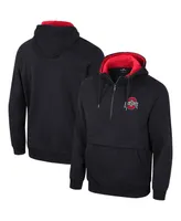 Colosseum Men's Ohio State Buckeyes Half-Zip Hoodie