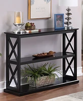 Convenience Concepts 42" Mdf Coventry Console Table with Shelves