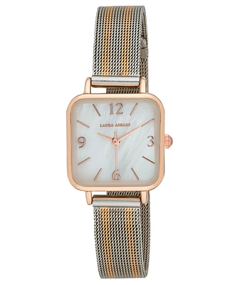 Laura Ashley Women's Quartz Two Tone Alloy Watch 24mm