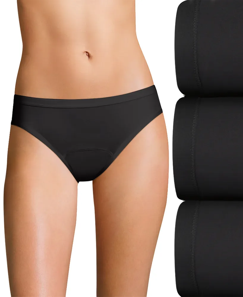 Adidas Intimates Women's 3-Pk. Active Comfort Cotton Bikini Underwear  4A3P92