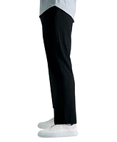 Haggar Men's Big & Tall Premium Comfort Stretch Classic-Fit Solid Flat Front Dress Pants