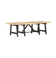 Extendable Coffee Table 63"x27.6"x17.7" Solid Mango Wood