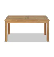 Coffee Table Teak 35.4"x19.7"x17.7"