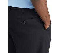 Haggar Men's Big & Tall Cool 18 Pro Classic-Fit Stretch Pleated 9.5" Shorts