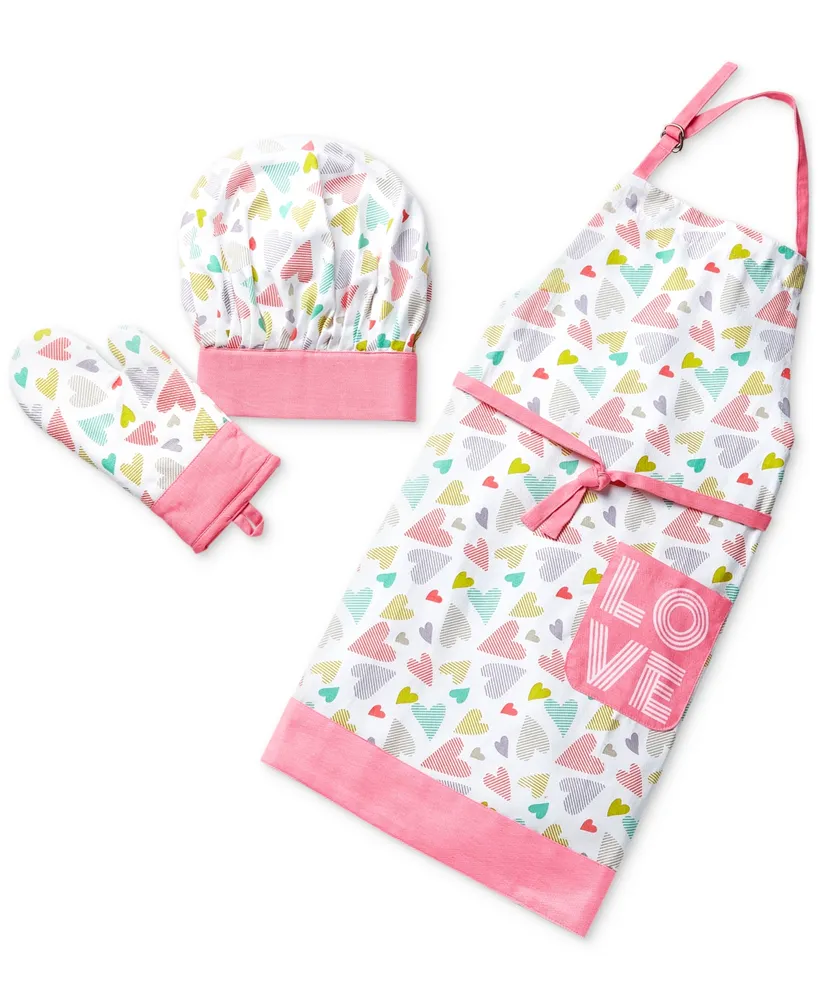 The Cellar Cotton Printed Oven Mitt & Pot Holder Set, Created for Macy's -  Macy's