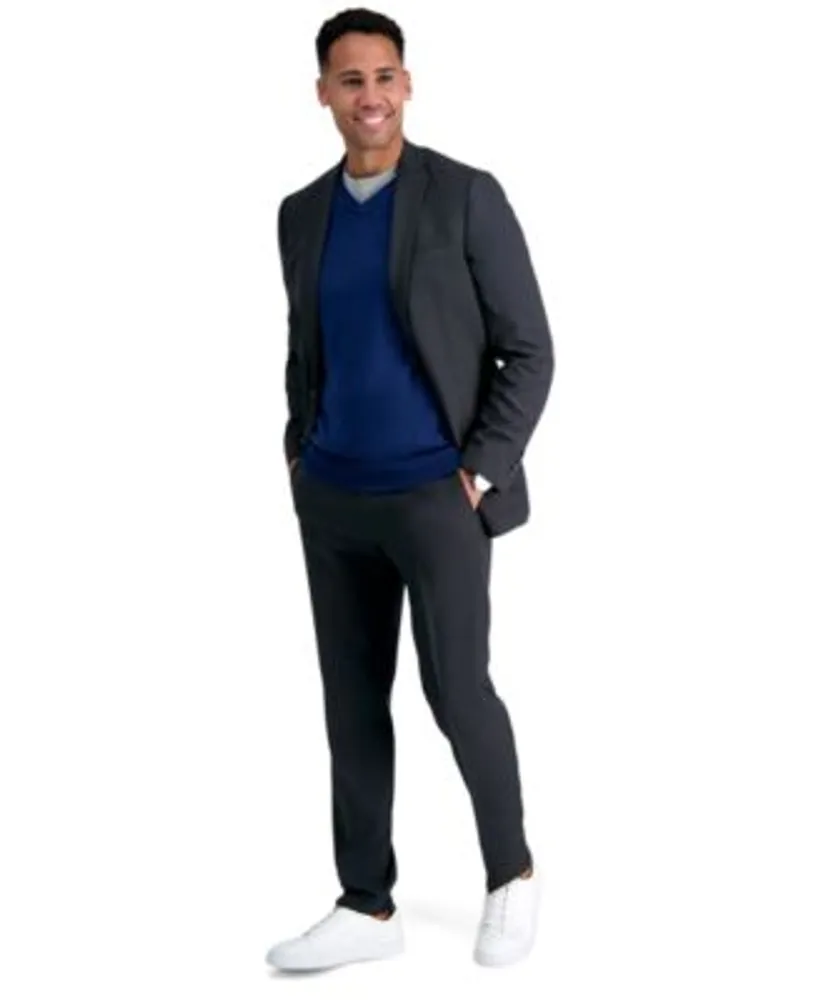 Haggar Mens Smart Wash Slim Fit Suit Separates Pants Jackets