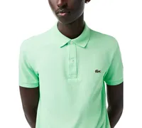 Men's Lacoste Slim Fit Short Sleeve Ribbed Polo Shirt