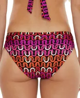 Trina Turk Women's Echo Tab-Side Hipster Bikini Bottoms