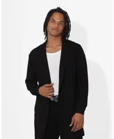 Saint Morta Men's Coffin Party Longline Cardigan Sweater