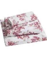Tahari Home Toile 100 Cotton Flannel Sheet Sets