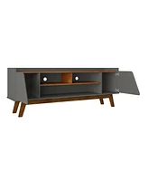 Manhattan Comfort Marcus 62.99" Medium Density Fiberboard 5-Shelf Tv Stand