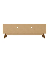 Manhattan Comfort Marcus 70.86" Medium Density Fiberboard 4-Shelf Tv Stand