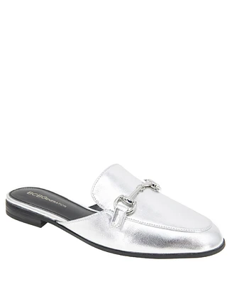 BCBGeneration Women's Zorie Tailored Slip-On Loafer Mules