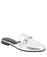 BCBGeneration Women's Zorie Tailored Slip-On Loafer Mules
