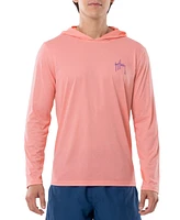 Guy Harvey Men's Sketchy Sail Graphic Performance Hoodie