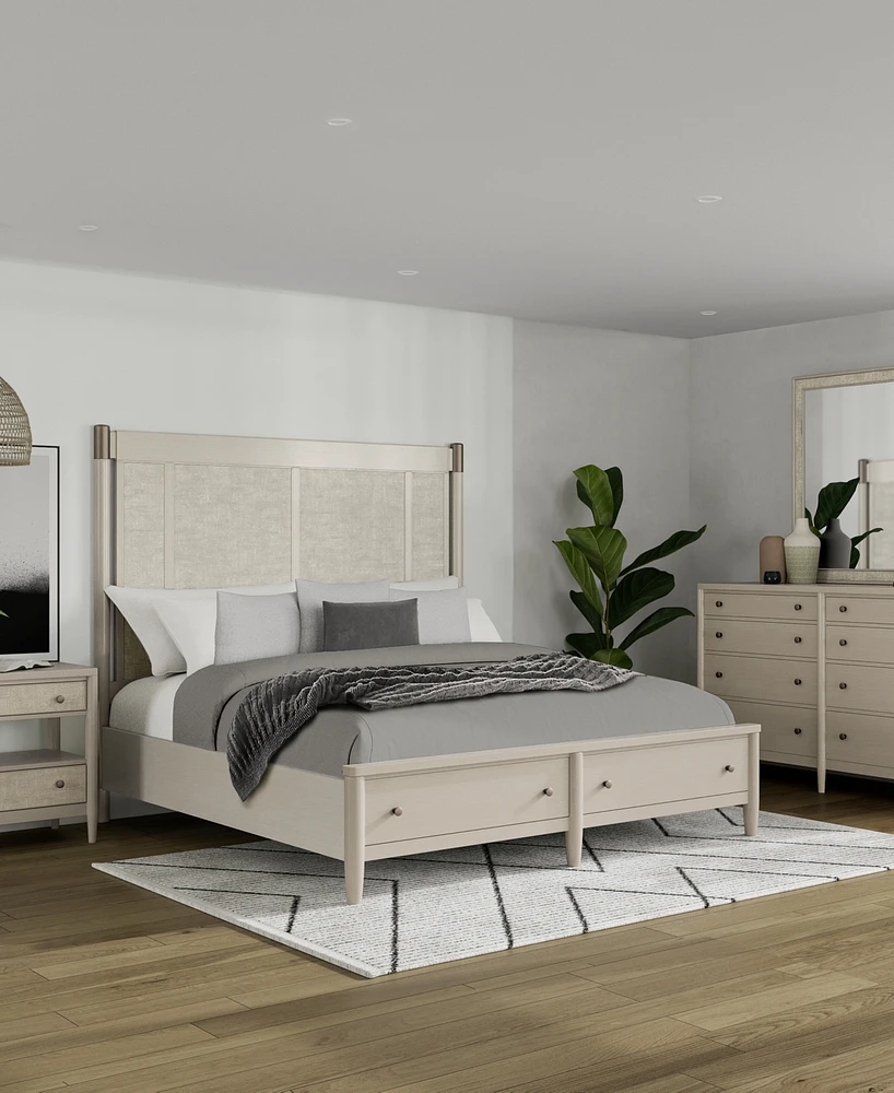 Laguna 3pc Bedroom Set (Queen Storage Bed + Dresser + Nightstand)