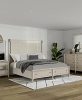 Laguna 3pc Bedroom Set (Queen Storage Bed + Dresser + Nightstand)