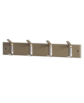 Mascot Hardware Brushed Nickel Contemporary Hook Rail (22 In.) - 4