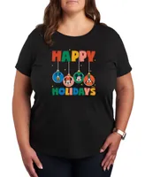 Hybrid Apparel Plus Disney Holidays Graphic T-shirt