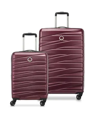 Delsey Cannes 2 Piece Hardside Luggage Set, Carry-On and 27" Spinner