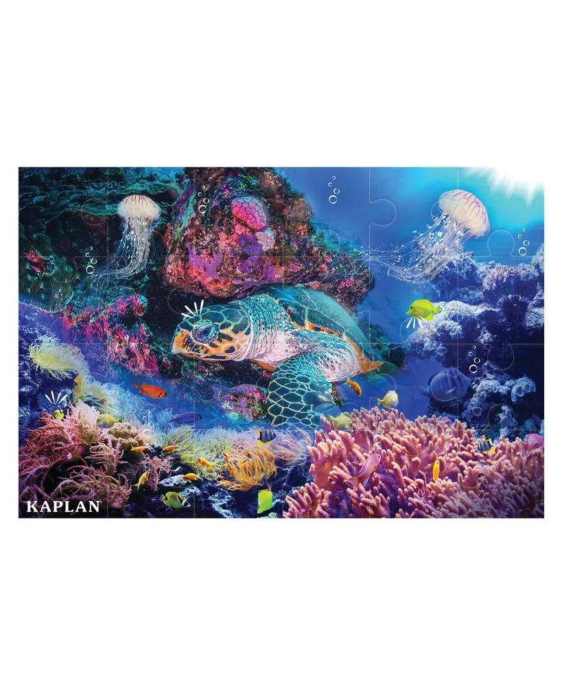 Kaplan Early Learning Sea Life Floor Puzzle - 24 Pieces