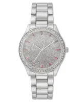 I.n.c. International Concepts Women's Silver-Tone Bracelet Watch 36mm, Created for Macy's