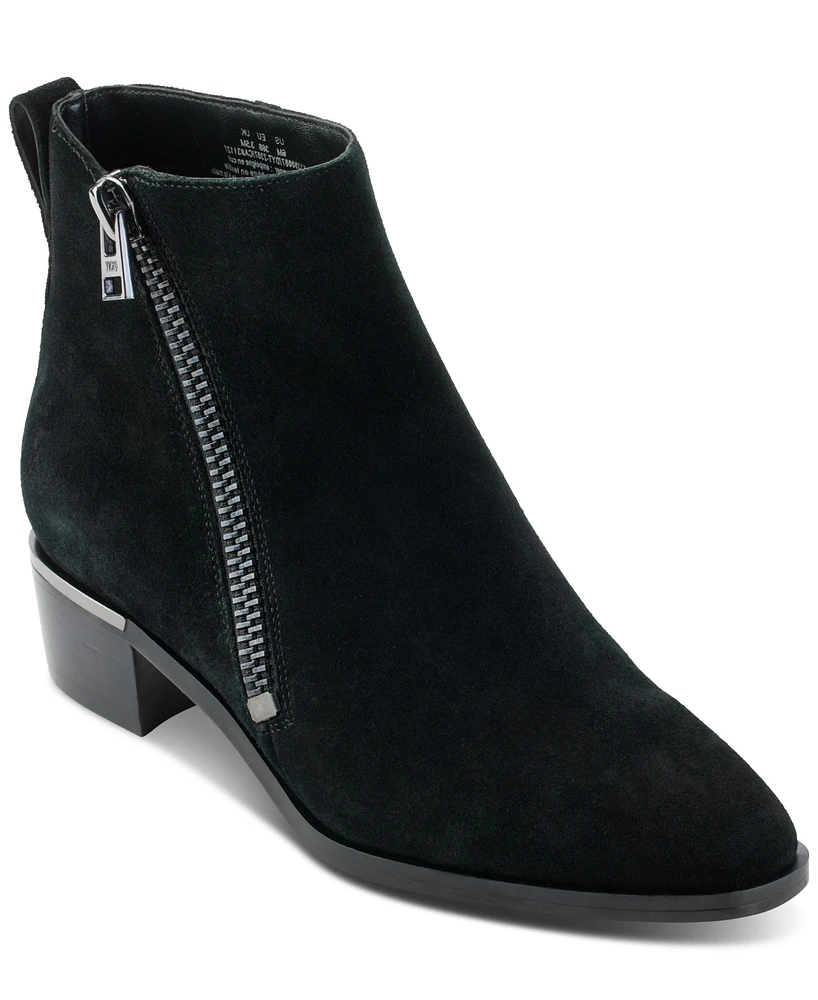 Dkny Women's Brenlyn Leather Ankle Booties