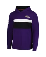 Men's Tommy Hilfiger Purple Baltimore Ravens Morgan Long Sleeve Hoodie T-shirt