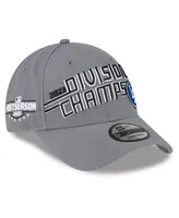 Men's New Era Gray Los Angeles Dodgers 2023 Nl West Division Champions Locker Room 9FORTY Adjustable Hat