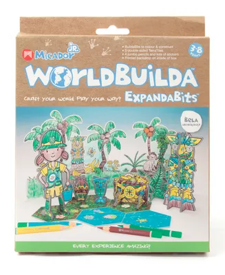 Micador jR. WorldBuilda ExpandaBits Color & Build Kit