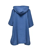 Denim Blue Beach Poncho