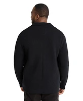 Johnny Bigg Men's Sampson Chunky Rib Cardigan