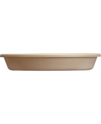 Hc Companies The Plastic Plant Saucer, Sandstone, 21 inches