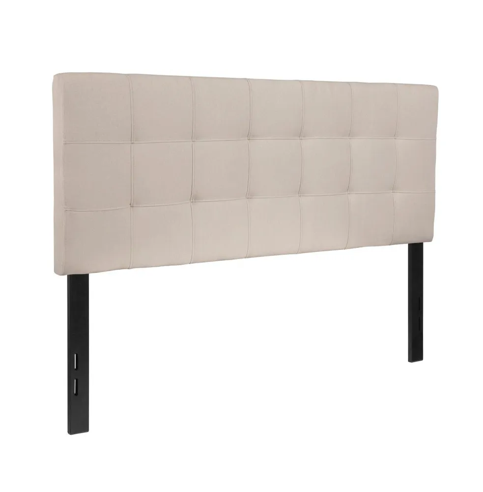 Quilted Tufted Full Upholstered Headboard