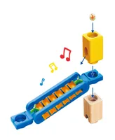 Hape Super Spiral Quadrilla Marble Run Construction