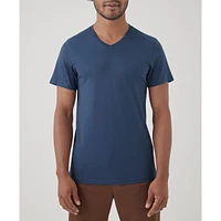 Pact Men's Organic Cotton Softspun V-Neck Tee