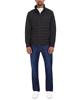 Nautica Men's Tech Shell Hybrid Jacket