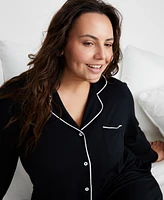 State of Day Women's Notch Collar Sleepshirt Xs-3X, Created for Macy's