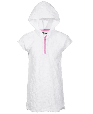Epic Threads Toddler & Little Girls Textured Terry Cover-Up Short-Sleeves Zipper Hoodie, Created for Macy's