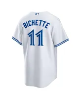 Men's Nike Bo Bichette White Toronto Blue Jays Replica Player Jersey