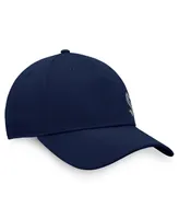 Men's Fanatics Deep Sea Blue Seattle Kraken Authentic Pro Road Side Logo Adjustable Hat