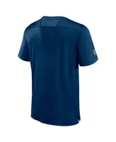 Men's Fanatics Deep Sea Blue Seattle Kraken Authentic Pro Tech T-shirt