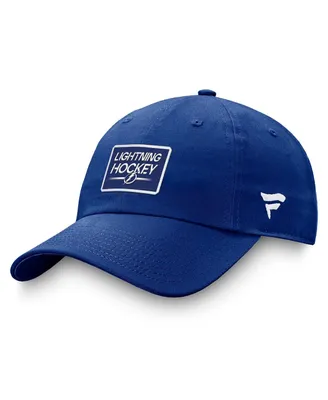 Men's Fanatics Blue Tampa Bay Lightning Authentic Pro Prime Adjustable Hat