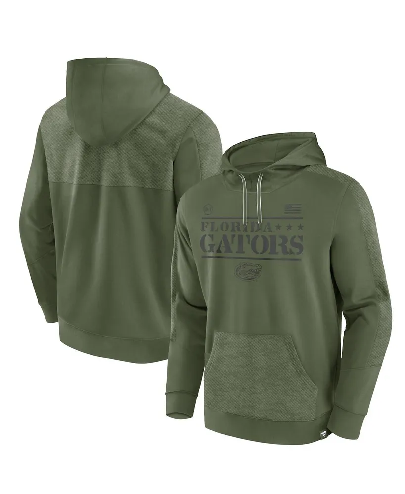 Men's Fanatics Olive Florida Gators Oht Military-Inspired Appreciation Stencil Pullover Hoodie