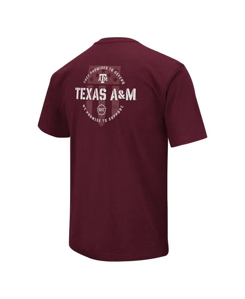 Men's Colosseum Maroon Texas A&M Aggies Oht Military-Inspired Appreciation T-shirt