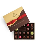 Godiva Assorted Dark Chocolate Gift Box, Red Ribbon, 18 Piece