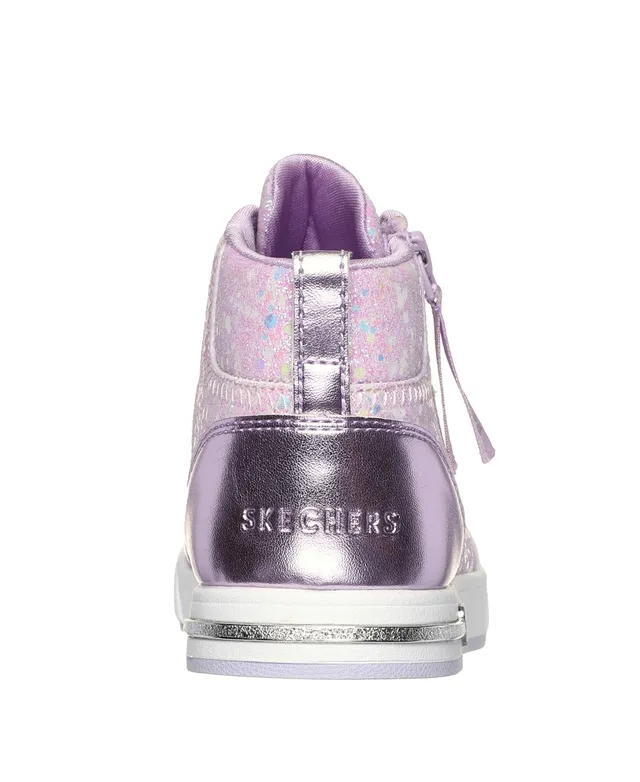 Skechers Shoutouts 2.0 Glitter Steps Little Girls Sneakers